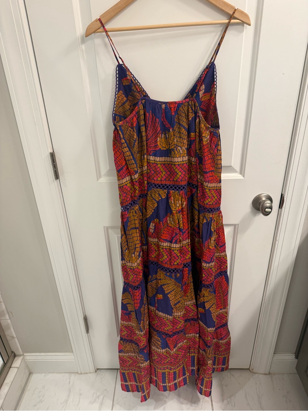FARM Rio Forest Mosaic Maxi Dress Size XS - Picture 8 of 9